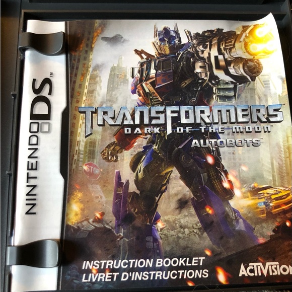 Transformers Dark of the Moon Autobots - Nintendo DS 2011 - CIB Complete Tested - Picture 3 of 4